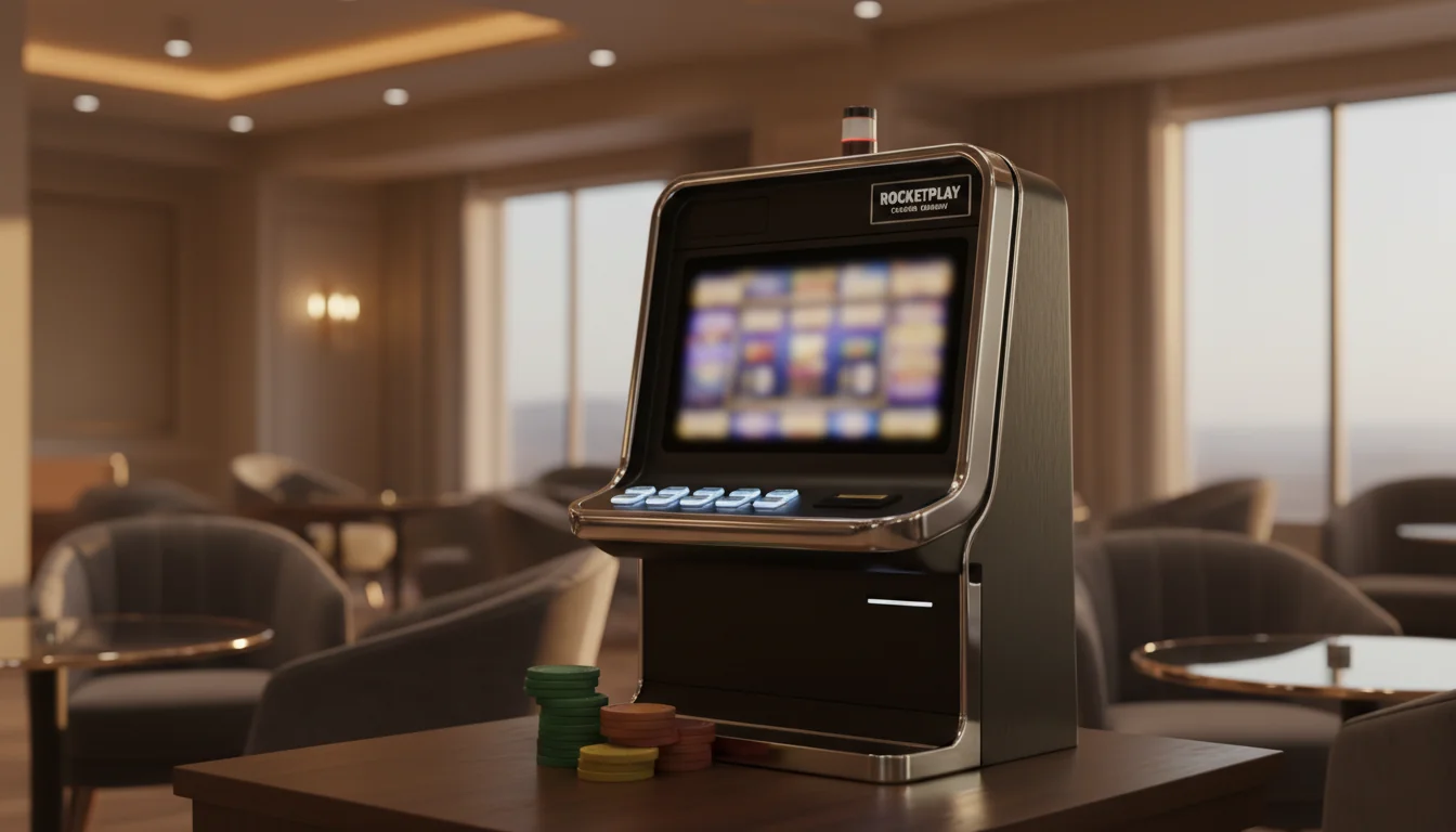 RocketPlay Casino welcome page